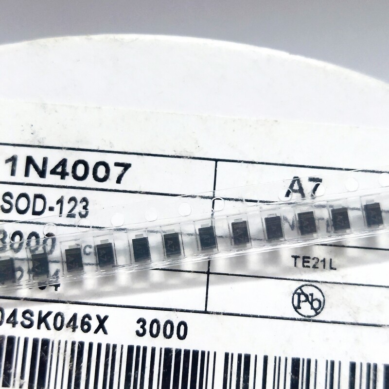 1n4007w in4007w t7 1n4007 in4007 a7 1n4148w in4148w t4 1a/1000v sod-123 switch diode