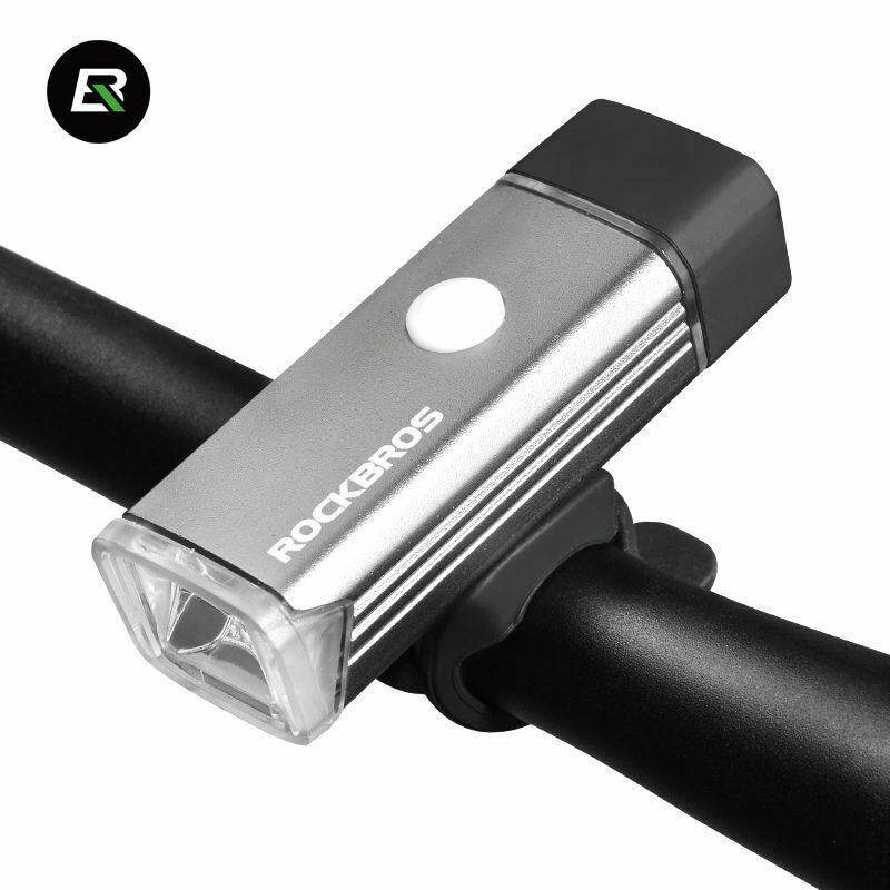 ROCKBROS Bicycle Rechargeable Light Cycling Riding Flashlight Waterproof Bike Headlight MTB Bicycle Front Lamp Bike Accessories
