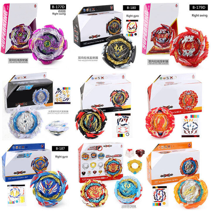 beyblade burst super king takara tomy Arena Toys Metal Bey Blades Gyro Toy Drain Fafnir Phoenix