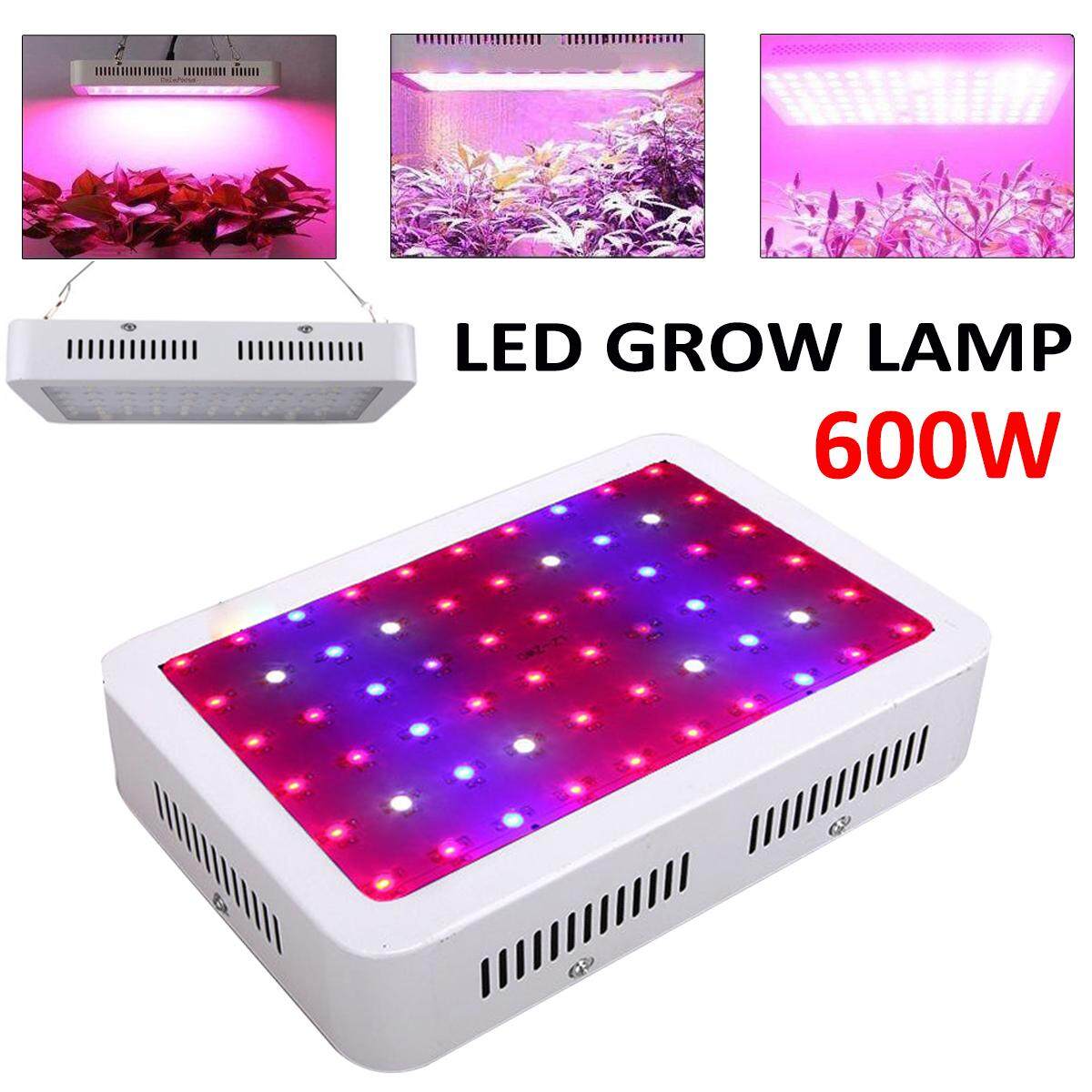 600 W Suốt UV IR 60 LED Thủy Canh Vật Có Veg Phát Triển Đèn Trong Nhà Đèn Bộ