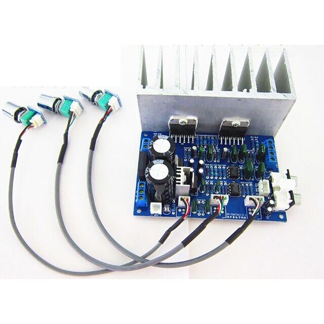 TDA7265 2.1 Channel Power Amplifier Board Subwoofer NE5532 High Power