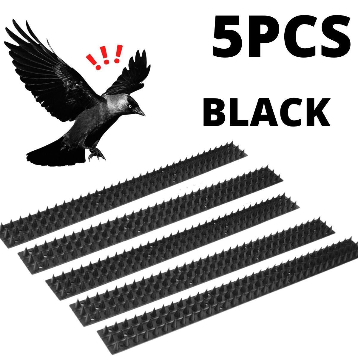 1 / 3 / 5pcs Plastic Bird Spike Wall Fence Spikes Anti Climb Spikes