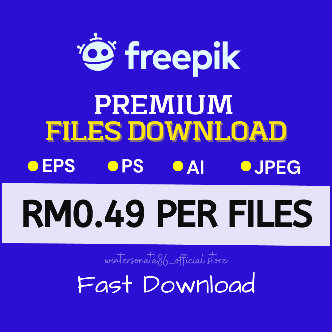 [Freepik Premium Files Download] Vector Psd Ai Jpeg Lazada