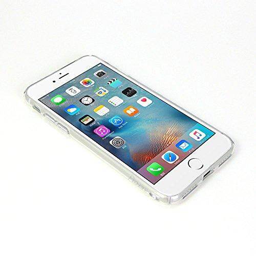 Iphonese thế hệ thứ 2 iPhone 8/7 điện thoại thông minh trường hợp rõ ràng bao gồm Tác động kháng mỏng chịu nhiệt đơn giản độ bóng cao nhẹ dây đeo cứng lỗ Polycarbonate [provare].