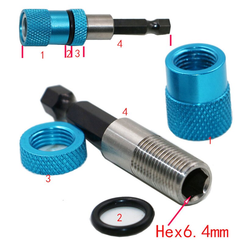 1/4 Inch Hex Shank Magnetic Bit Holder Screwdriver Sets with Drill Bits Bar Extension Electric Bits Extention Holder Magnetic Screwdrivers Bits Hand Tool