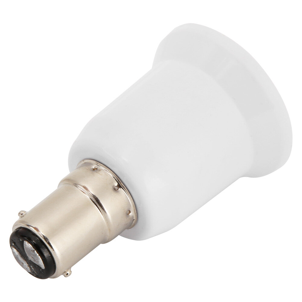 Rotary B15 to E27 Lamp Holder Adjustable LED Light Bulb Socket Base Adapter