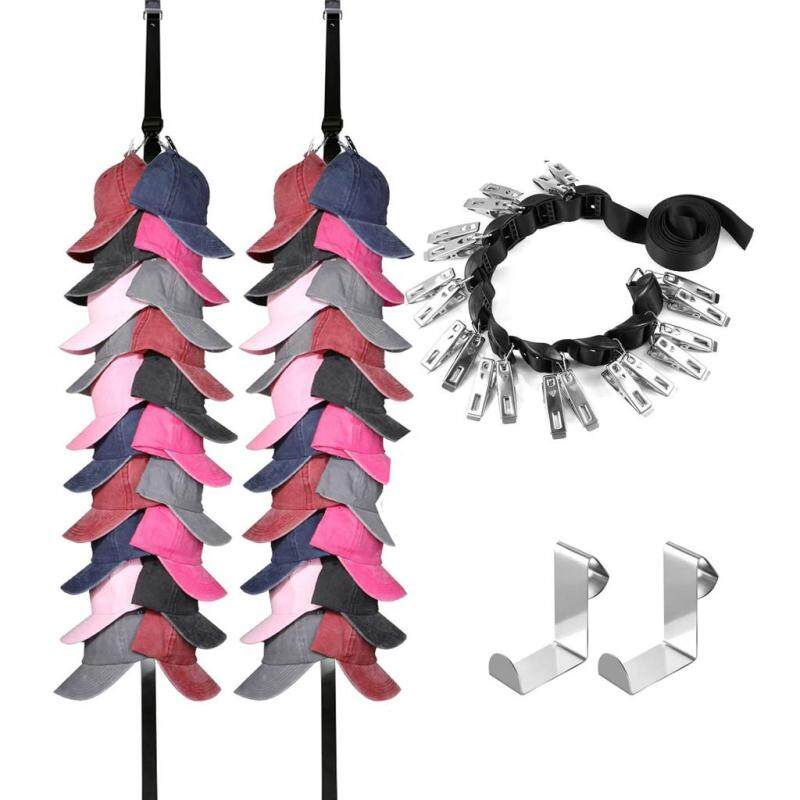 New Baseball Cap Rack Hat Holder Rack Home Organizer Storage Door Closet Hanger