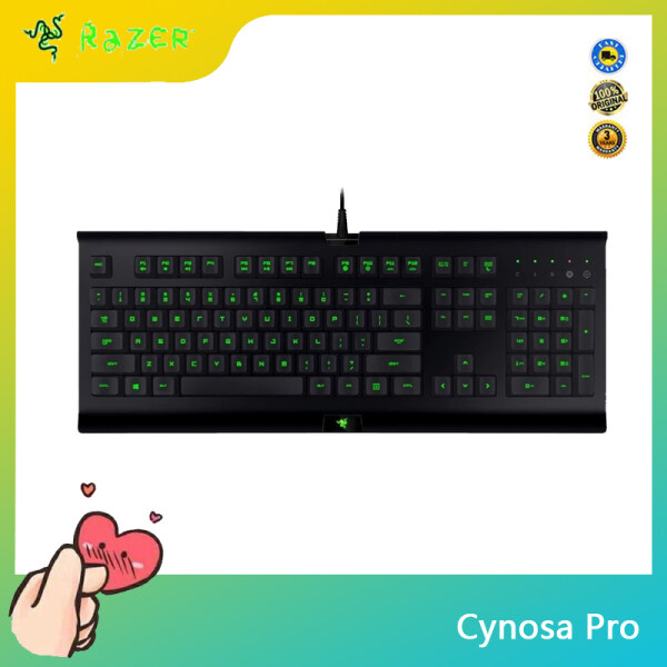 Razer Cynosa Pro Wired Gaming Keyboard Backlit Membrane Gaming Keyboard Macro Recording Programmable Keys 104 Keys for Laptop Singapore