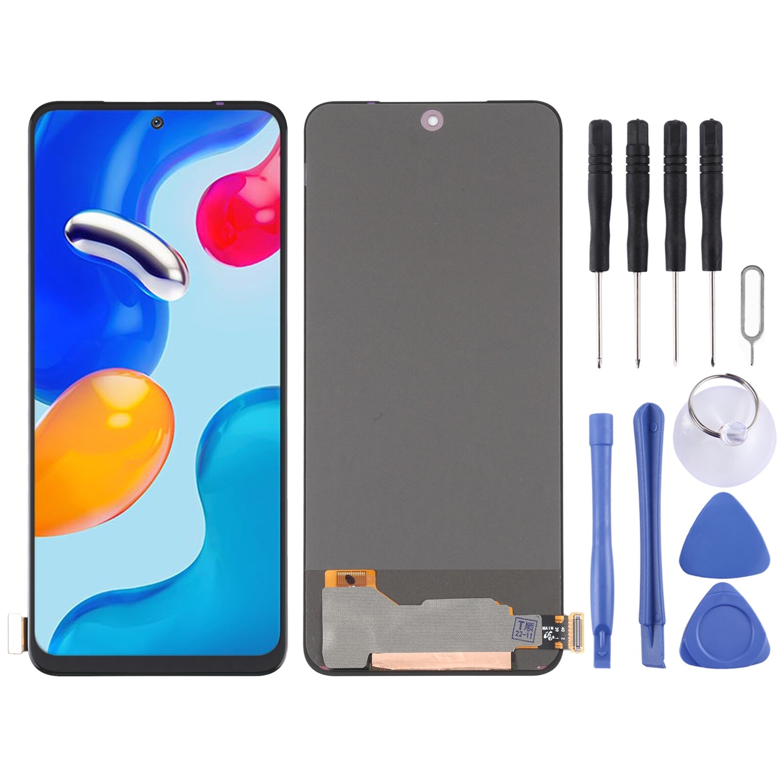 Oem oled lcd screen for xiaomi redmi note 11 4g / note 11s 4g / poco m4 pro with digitizer full assembly