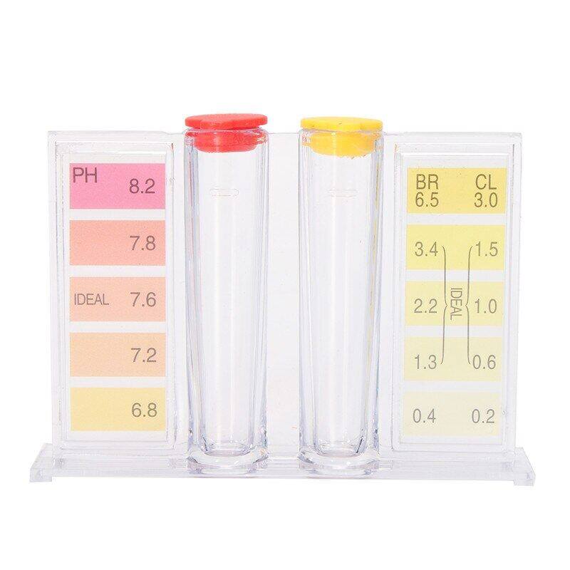 Portable PH Chlorine Water Test Kit Tester Hydrotool Testing Kit Tester Swimming Pool Hydroponics Aquarium Accessories