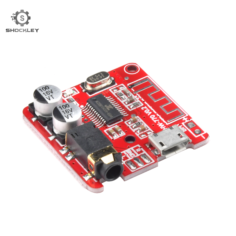 Shockley VHM-314 3.7~5V Mini Bluetooth 5.0 Audio Decoder Board Receiver BT5.0 PRO MP3 Lossless Wireless Stereo Music Amplifier with Module