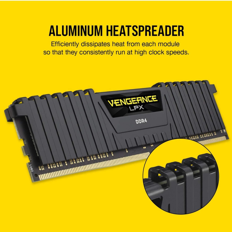 3 Year Warranty]CORSAIR Vengeance LPX DDR4 Kit 8GB 16GB 3200MHZ