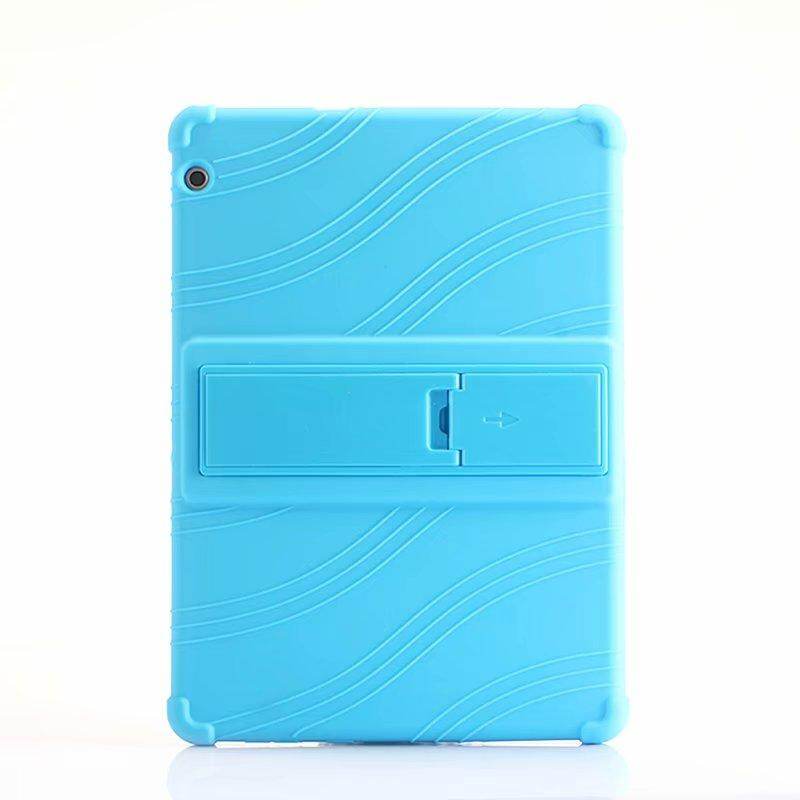 For Huawei MediaPad T3 10 silicone case AGS-L09 AGS-W09 9.6 inch anti-knock cover stand holder