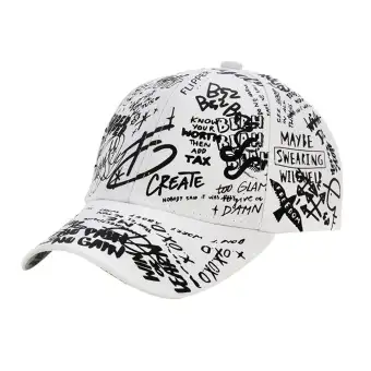 graffiti baseball caps