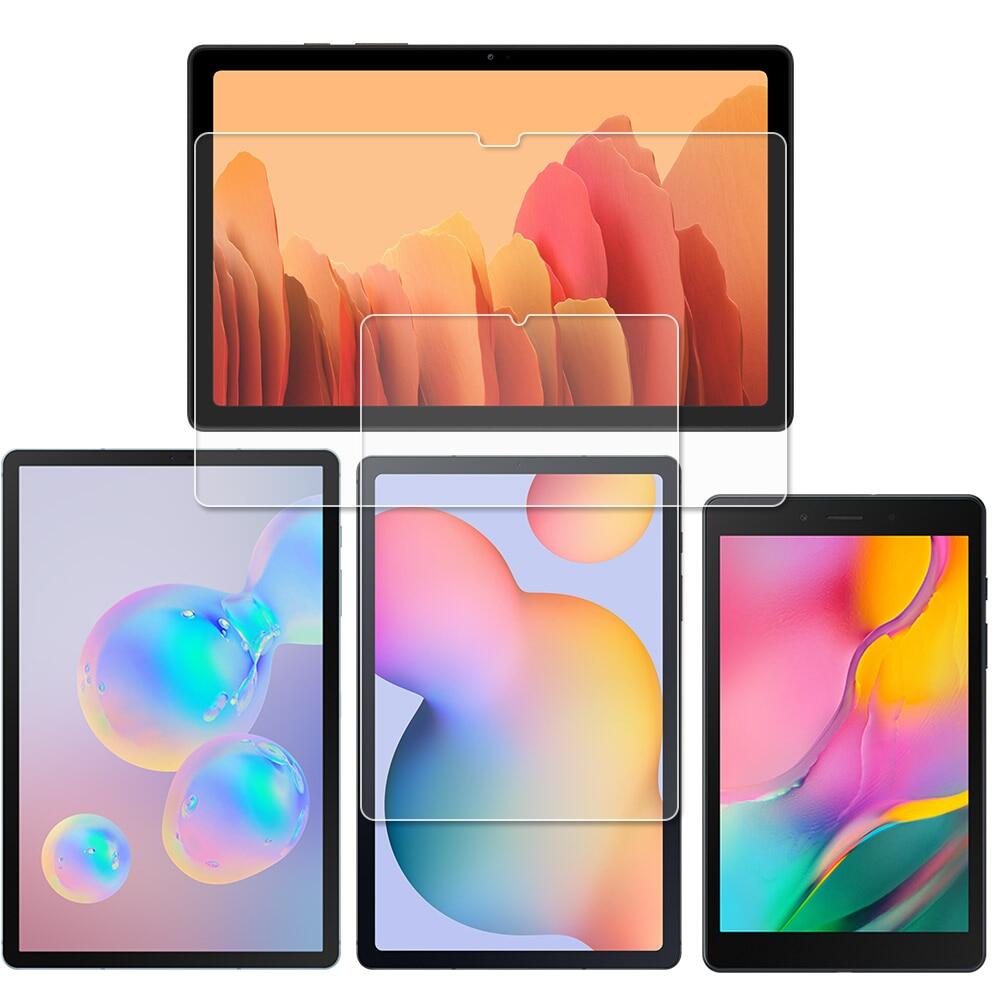 Kính cường lực máy tính bảng Samsung Tab A, Tab E, Tab S (Trong suốt) (clmtb)