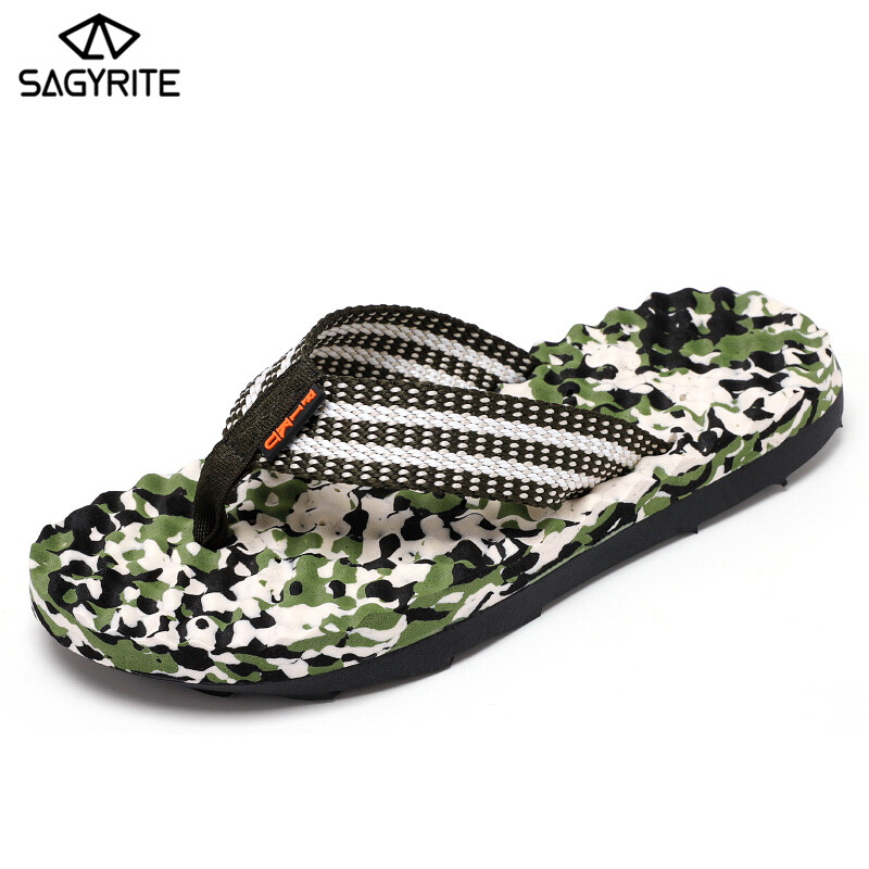 SAGYRITE Slippers for Men Flip Flops Beach Sandals Men Bathroom Slippers