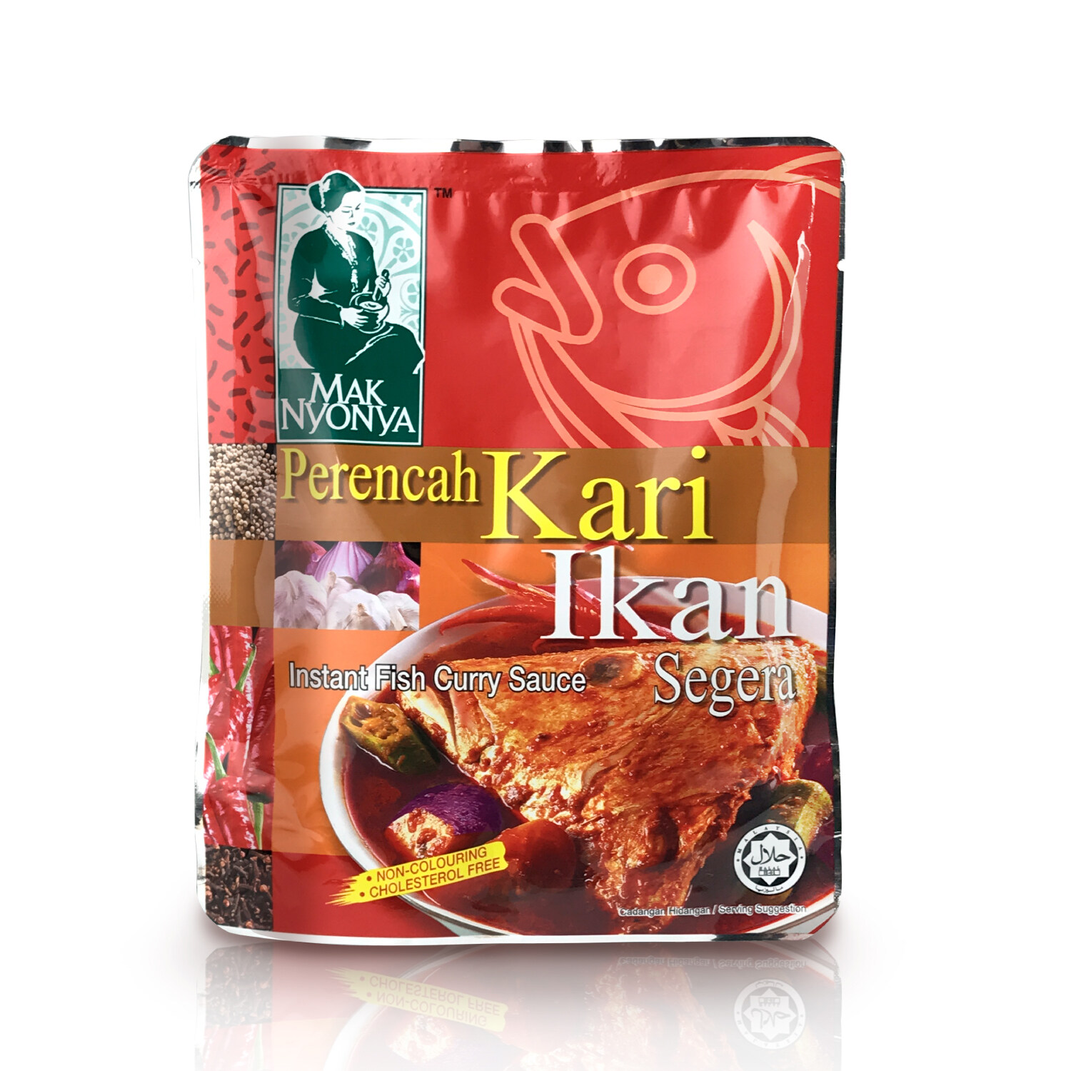 Mak Nyonya Instant Fish Curry Sauce Authentic & Easy Cook Kari Ikan