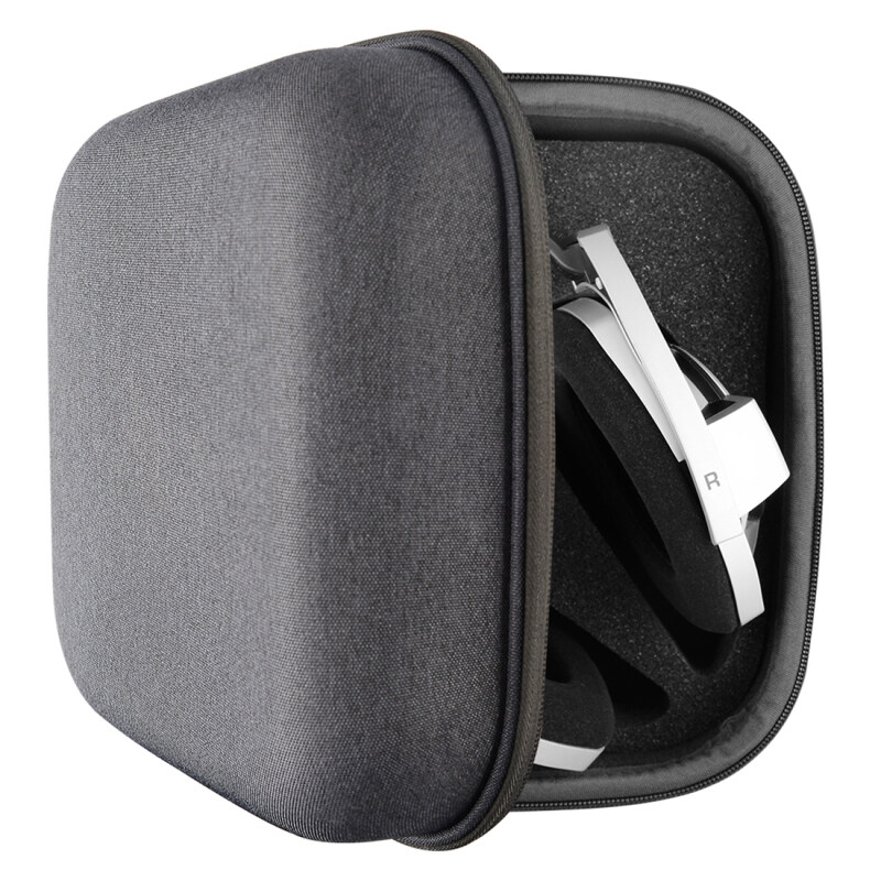 Geekria Headphone Case Compatible with HD800, Beyerdynamic T1, for Large-Sized Over-Ear Headphones, Replacement Protective Hard Shell Travel Carrying Bag with Cable Storage (Drak Grey) Singapore