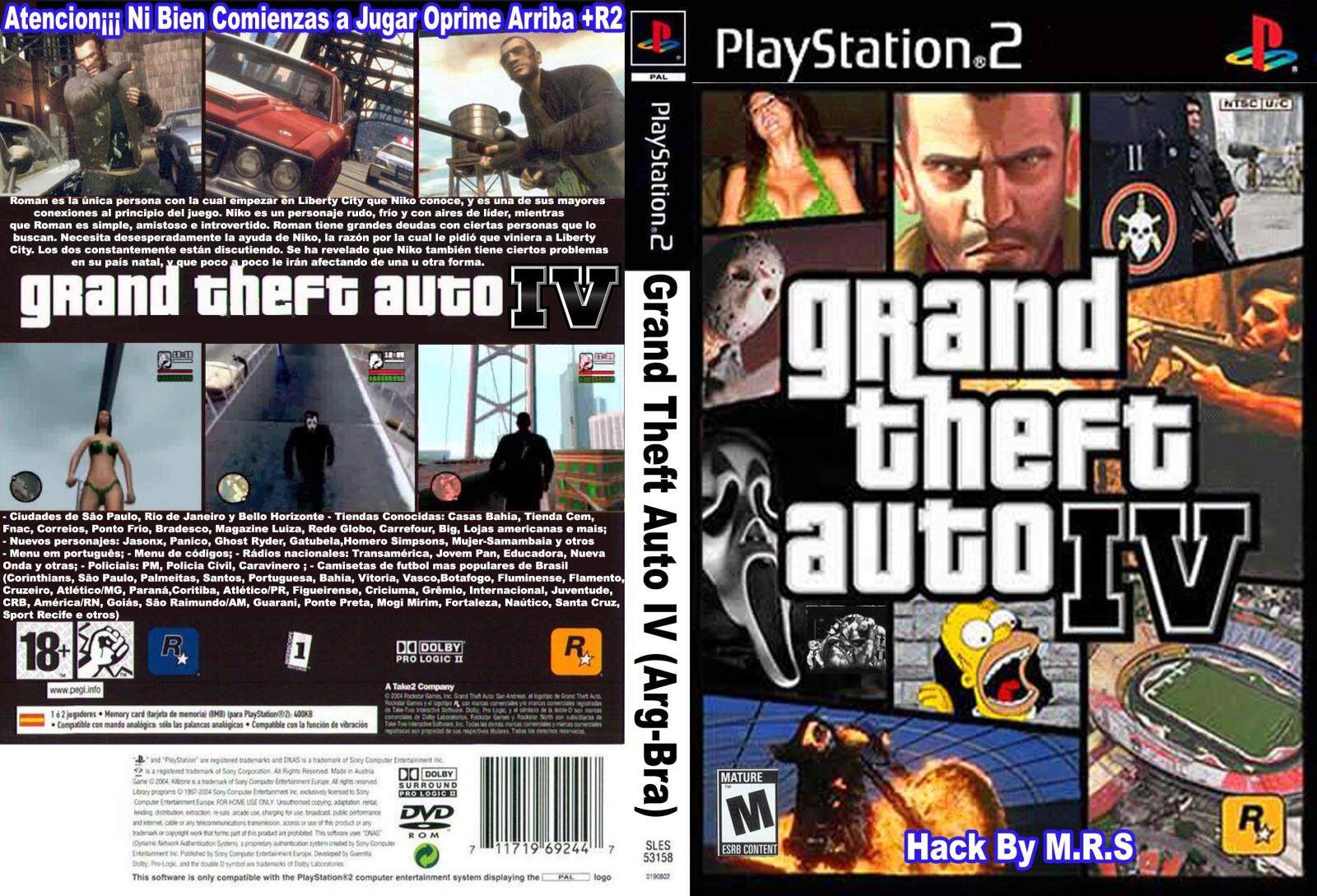 Gta 4 deals ps2