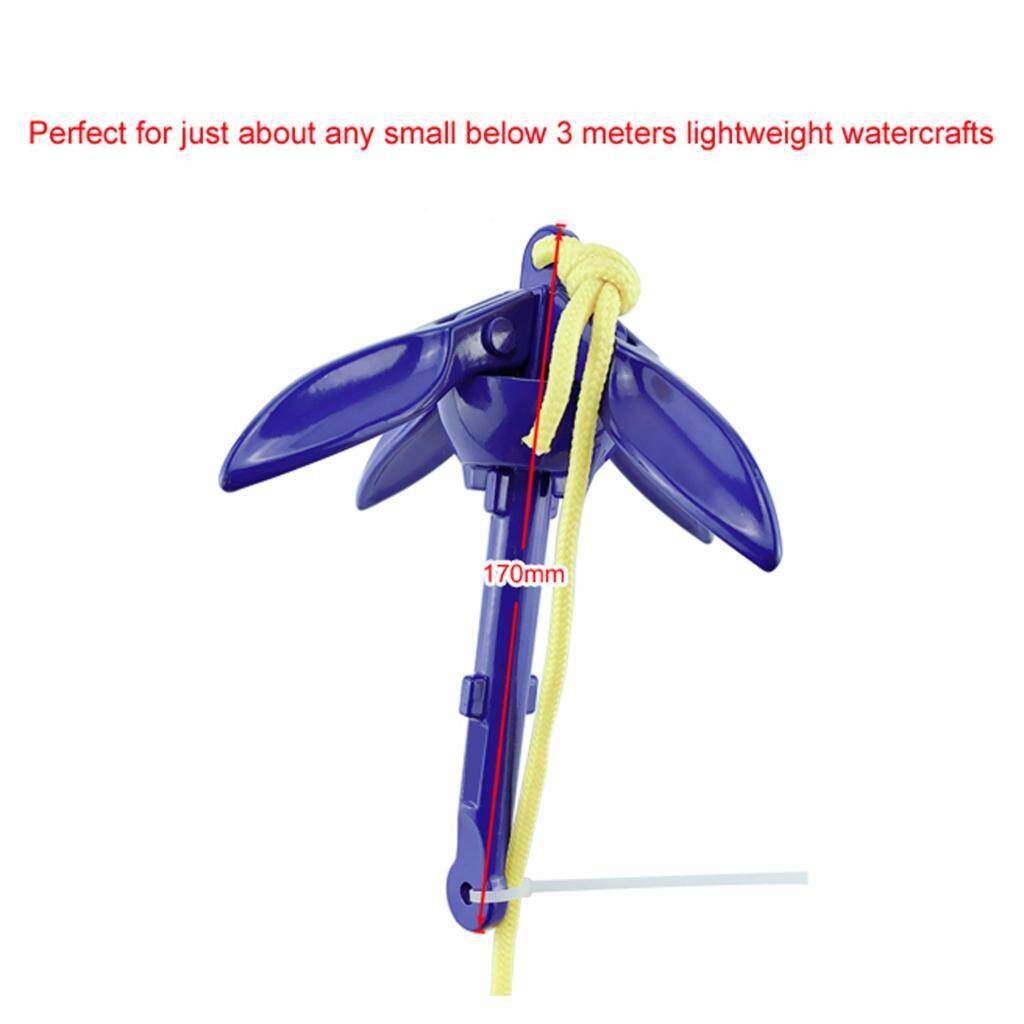 Baoblaze Aluminum Boat Anchor for Sailboats