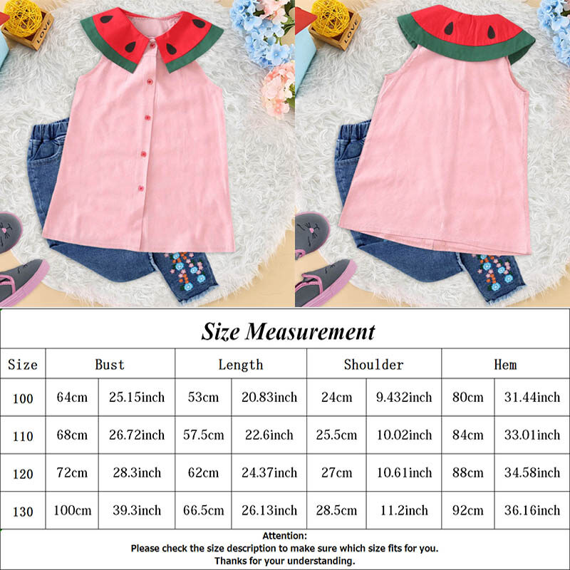 Đầm Dưa Hấu Cho Bé-Màu Hồng