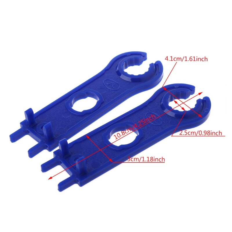 1 Pair Solar Connector Disconnect Tool Spanners Solar Wrench Tools