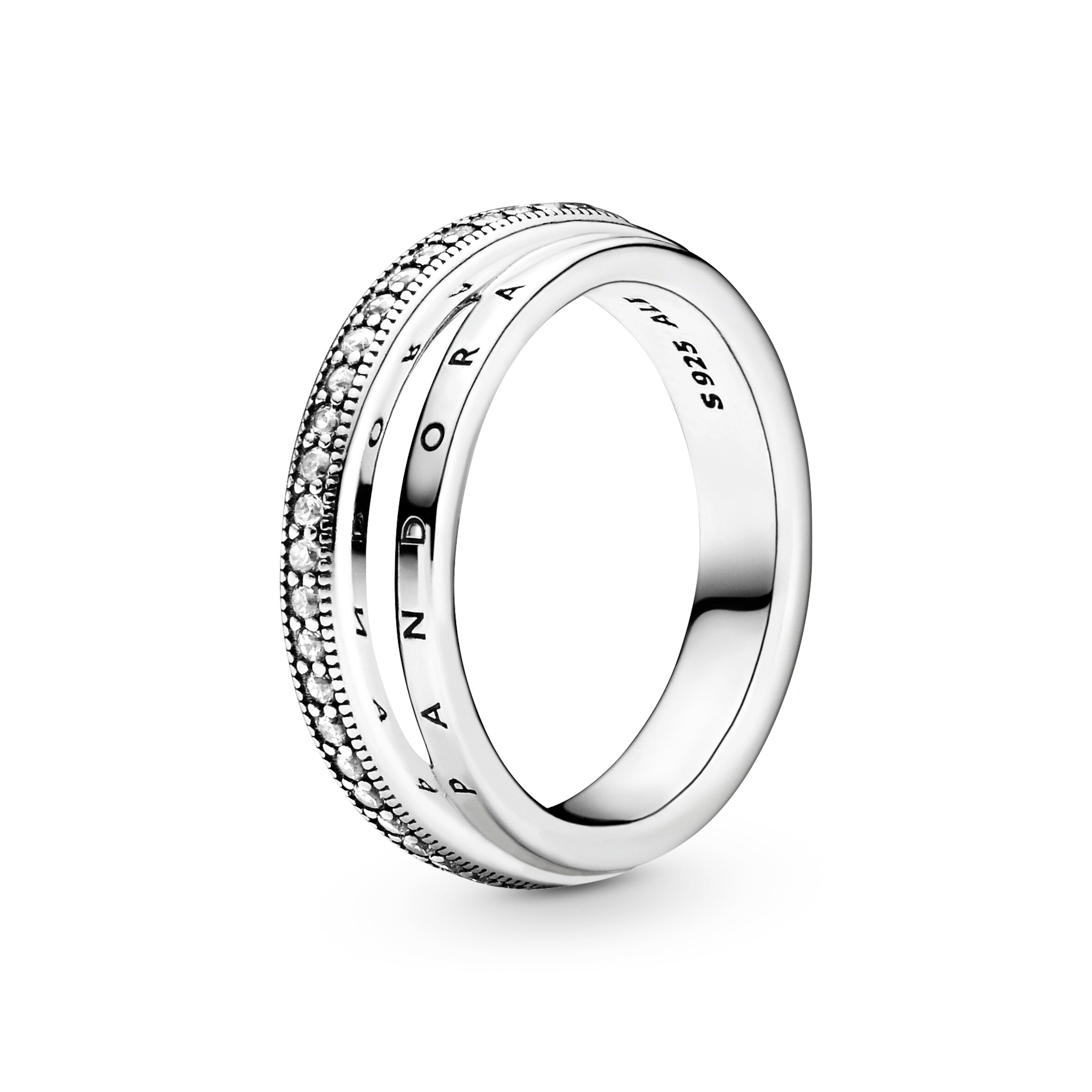 2021 Original Pandoras Triple Band Pav?Ring
