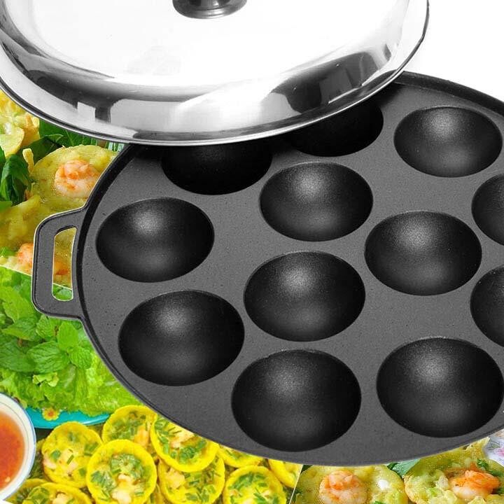 Khuôn bánh khọt 12 lỗ