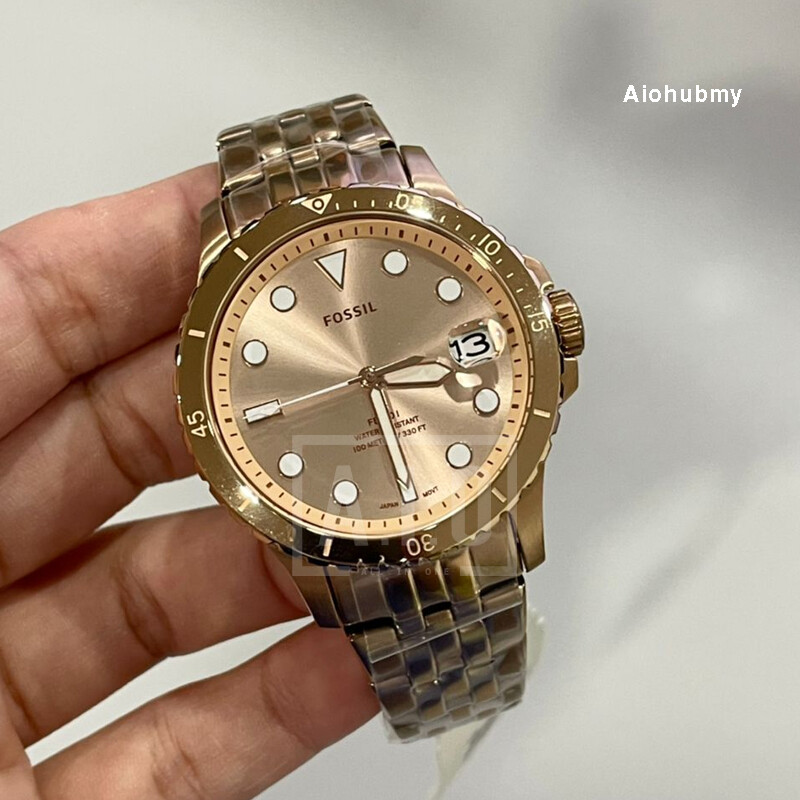 Fossil Ladies' FB-01 Three-Hand Rose 
