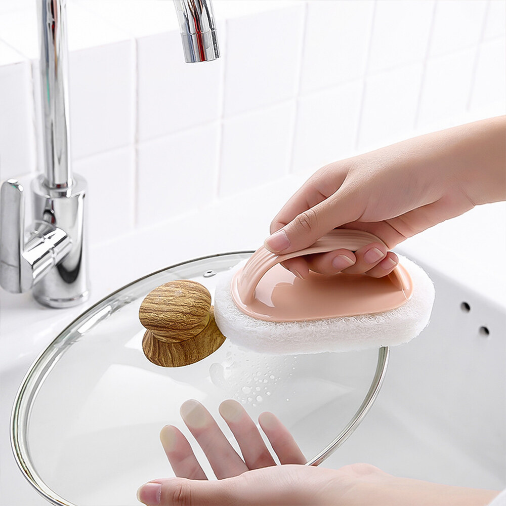 Kitchen Sponge Brush Bathroom Strong Cleaning Brush 清洁刷 洗碗海棉
