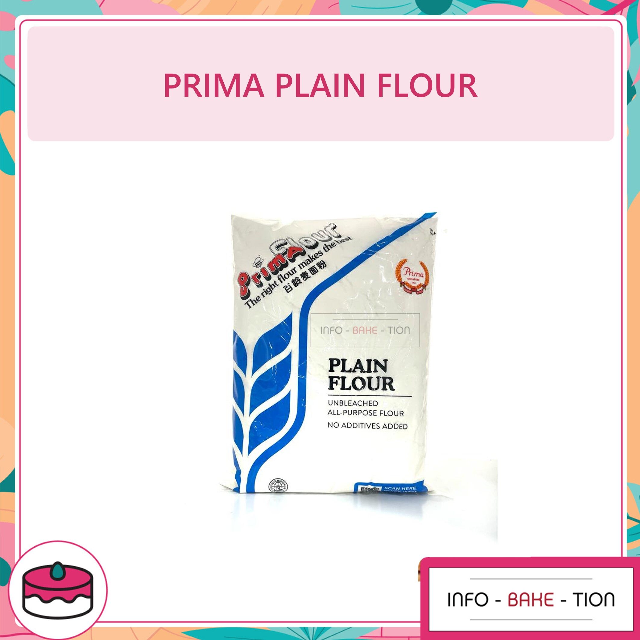 Prima Flour (Bread Flour / Cake Flour / Hong Kong Flour / Top / Whole