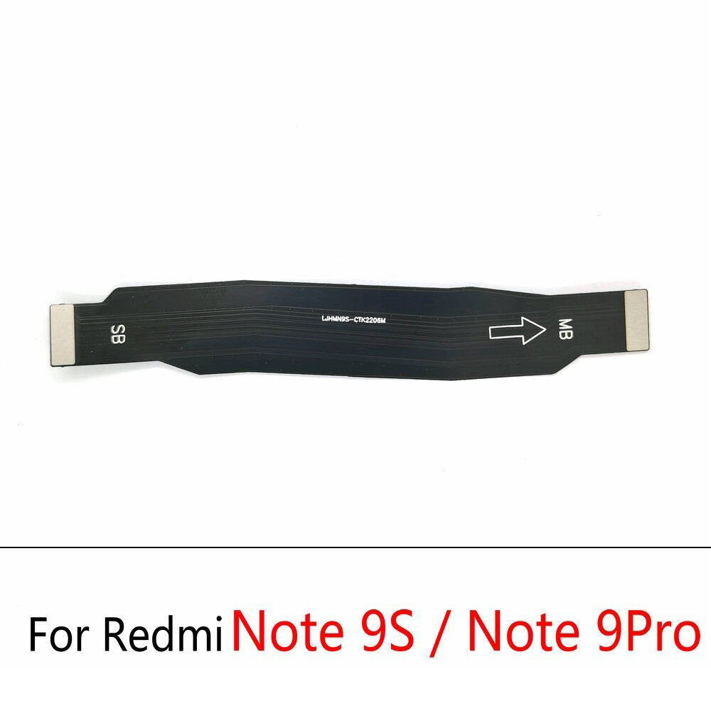 Bo Mạch Cổng Đế Sạc USB Cho Xiaomi Redmi Note 9S/Note 9 Pro Với Đầu Nối IC Cáp Dẻo Bo Mạch Chủ Chính