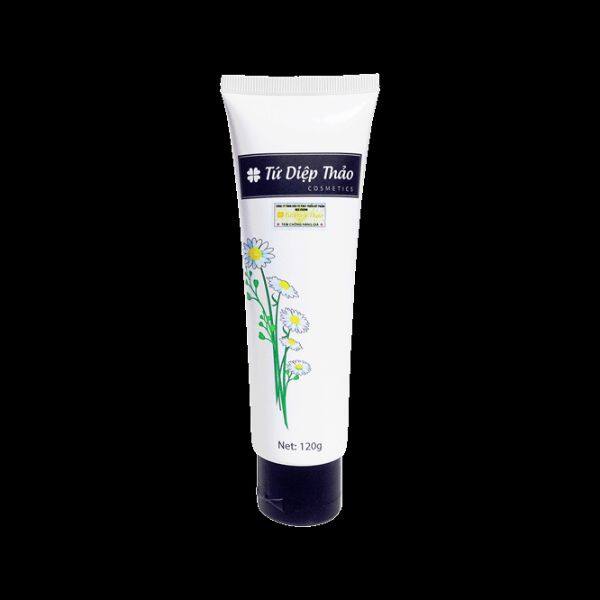Kem làm sạch tẩy tế bào da chết tứ diệp thảo 120g