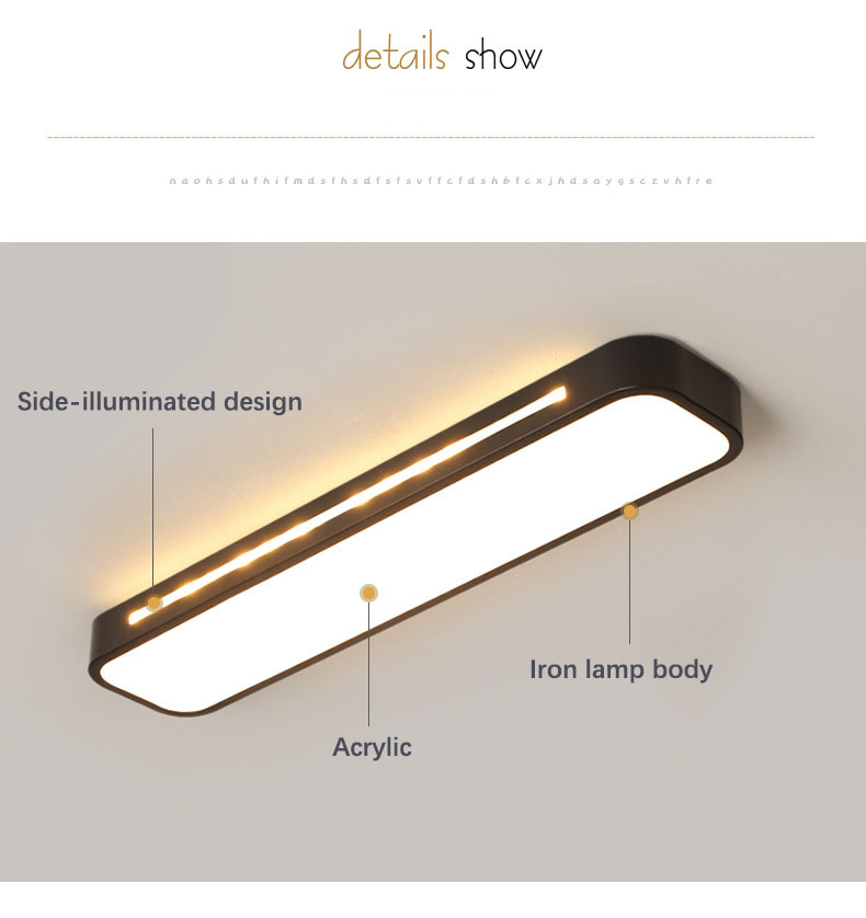 Aisle light ceiling light into the home led lights balcony corridor cloakroom lights