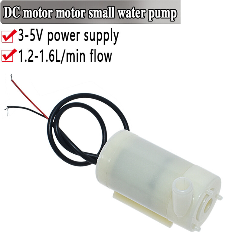 Mute mini micro submersible pump motor water pumps dc 3-5v 70-120l / h water pump