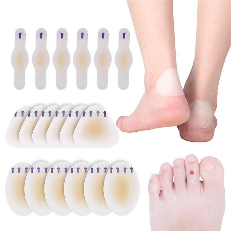 Miếng Dán Bảo Vệ Gót Chân Bằng Gel Chống Ma Sát Tự Dính Miếng Dán Gót Chân