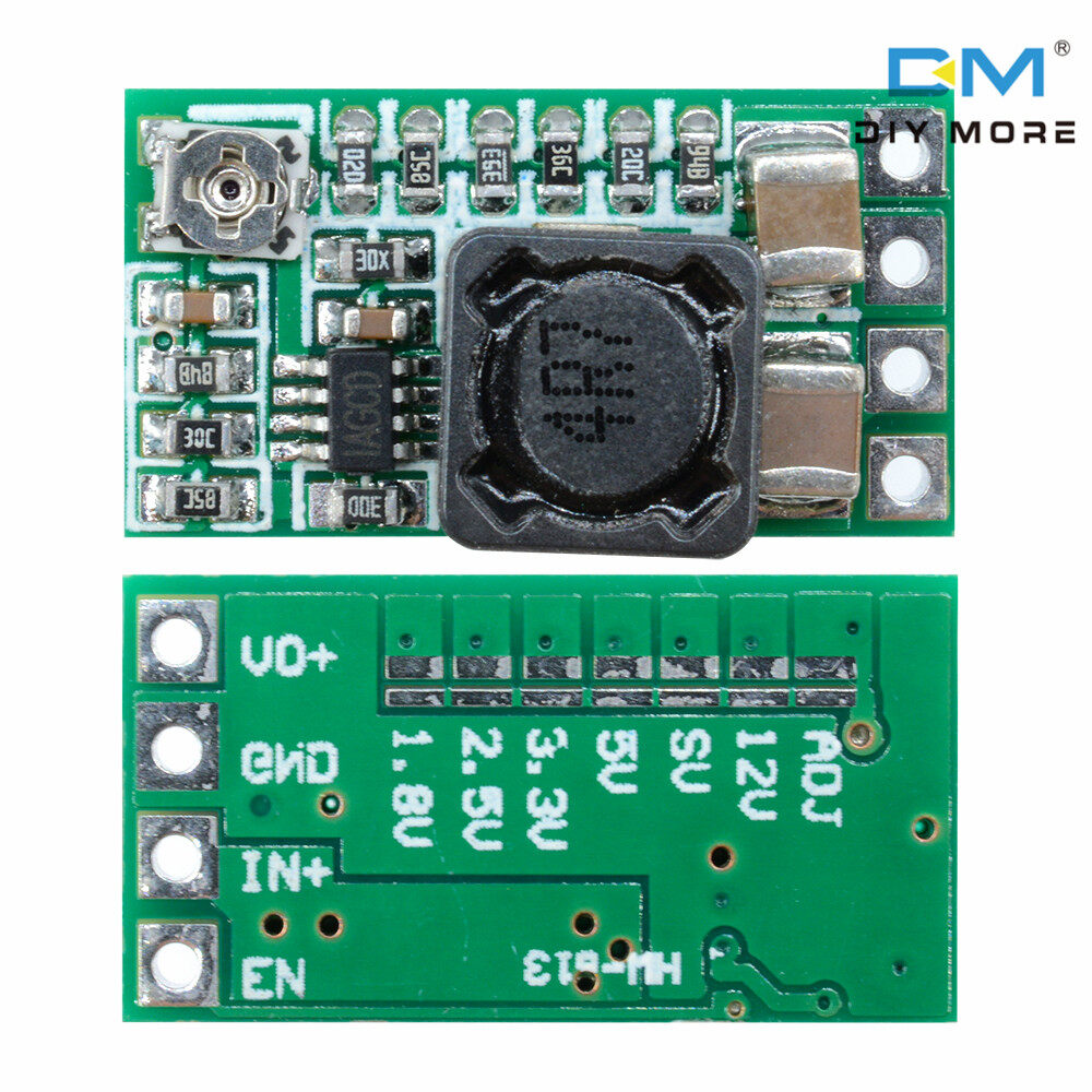 [DIYMORE] 5PCS Mini DC-DC 12-24V To 5V 3A Step Down Power Module Buck Converter