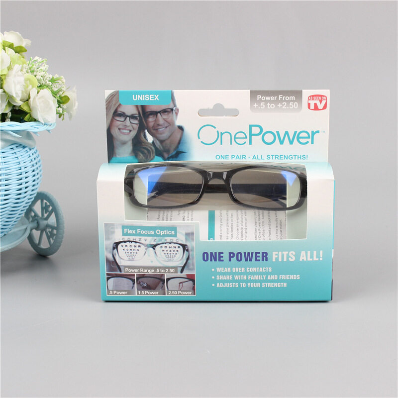 New Presbyopic Glasses One Power Readers Auto Focus Glasses Resin Hd