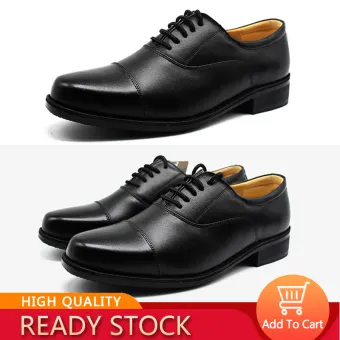lazada leather shoes
