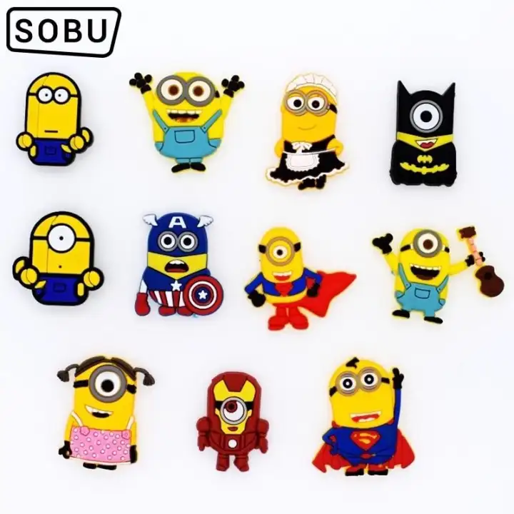 1pc Pvc Cartoon Shoe Charms Shoe Accessories Shoe Decoration For