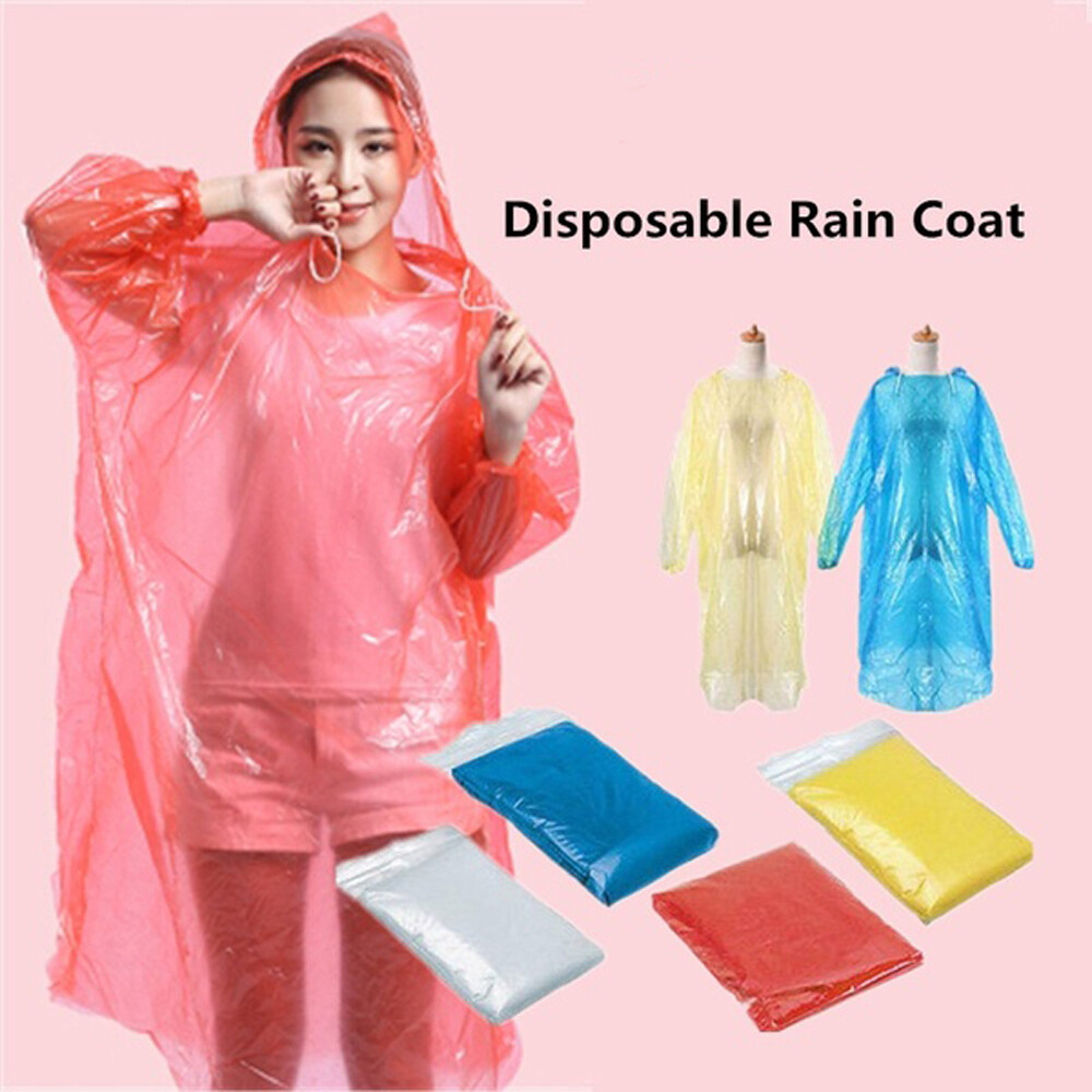 Disposable Poncho Protective Suit 