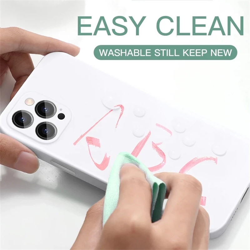 Luxury Liquid Silicone Phone Case For iPhone 14 Pro Max 13 Pro 12 Pro Max 11 Pro Shockproof Soft Back Cover Case For iPhone XS MAX XR XS