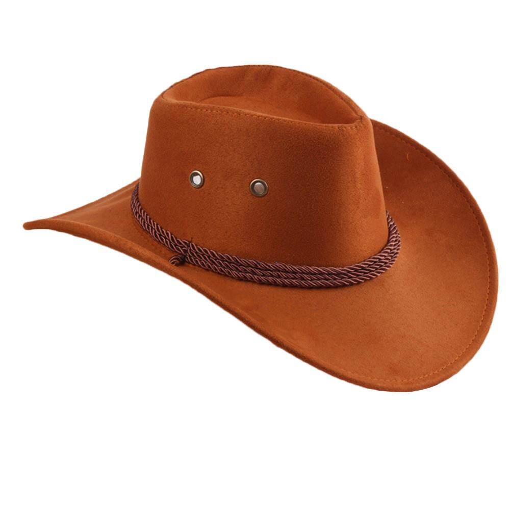 blackhorse New Retro Western Cowboy Cowgirl Hat Men Riding Cap Fashion Wide Brim Crushable