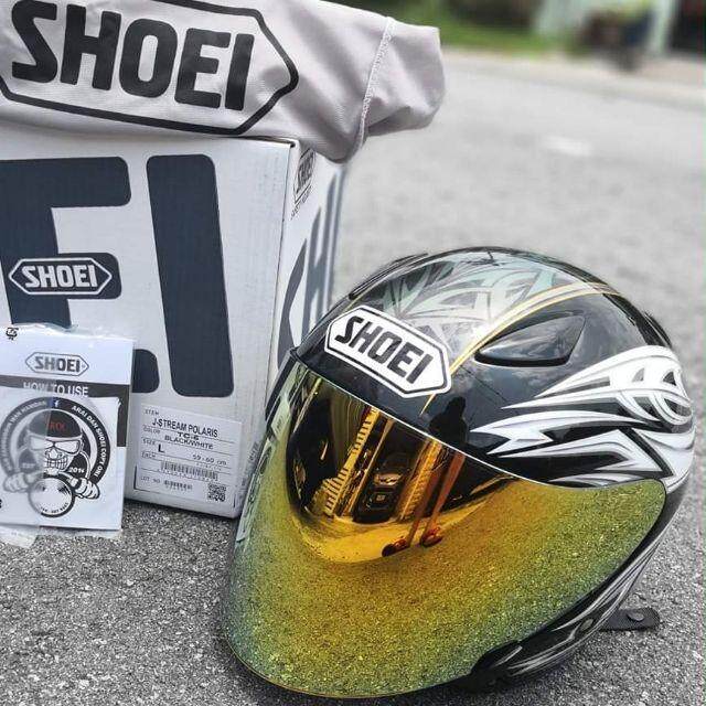 harga helmet shoei polaris original