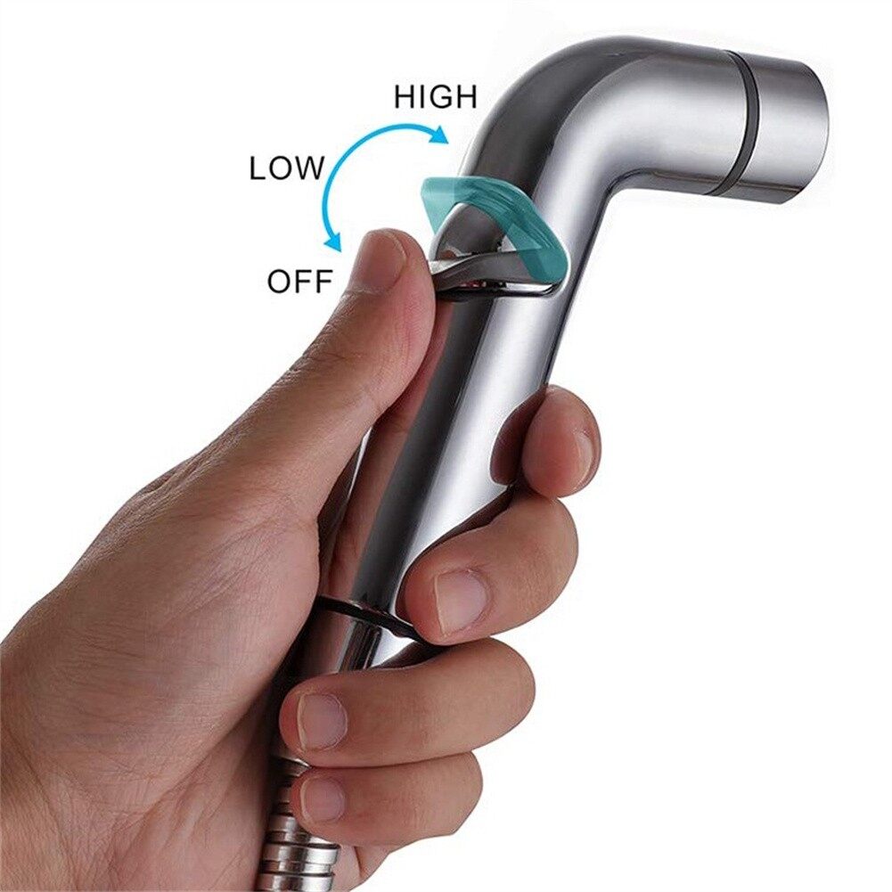 Flow Adjustable Bidet Sprayer Health Faucet Hand Shower Easy Control For Elders