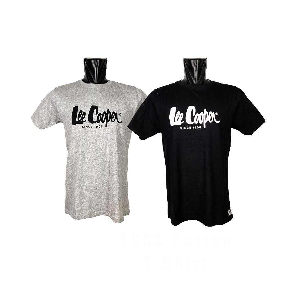 lee cooper plain t shirts