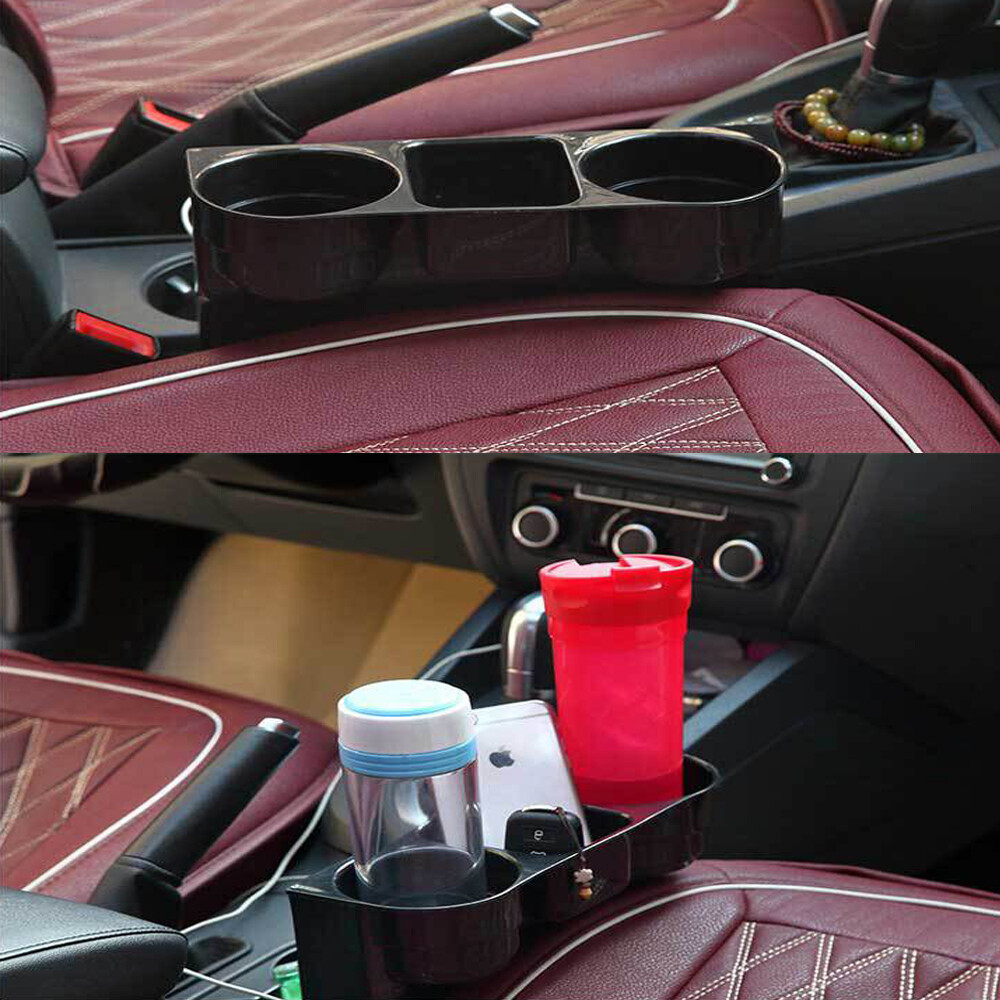 Multifuctional Car Cup Holder 3 in 1 Portable Vehicle Seat Organizer Boxs Drink Cup Bottle Phone Storage Holder Stand Universal