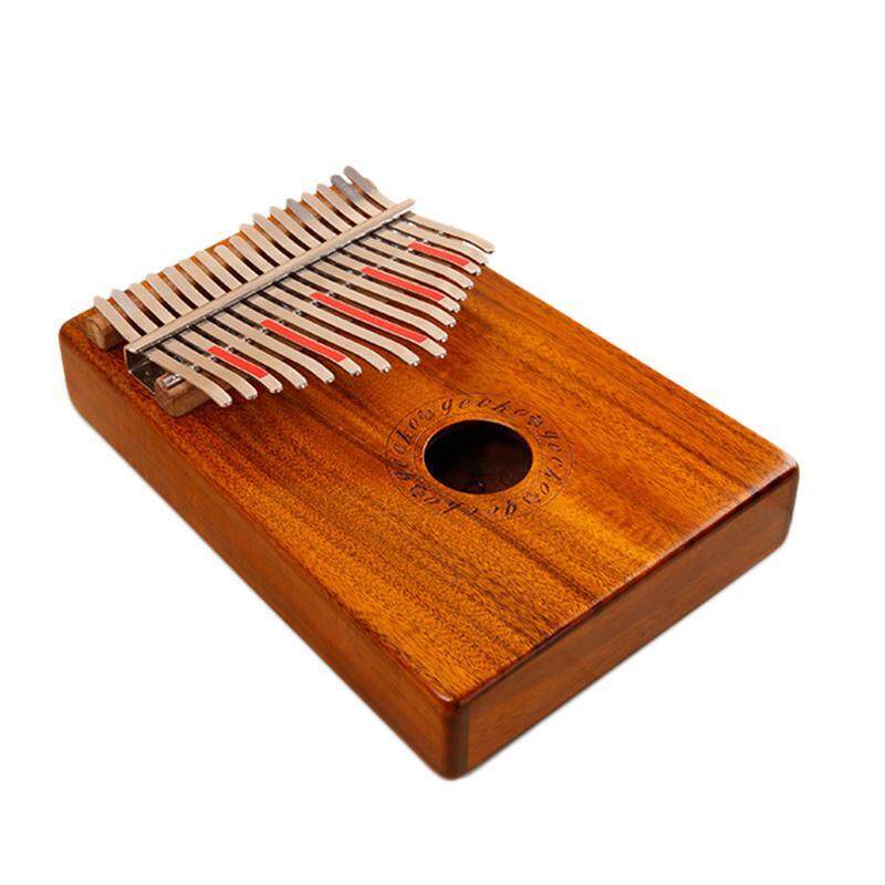 Gecko 17 Keys Thumb Piano Builts-In Eva High-Performance Protective Box, Tuning Hammer and Study Instruction. Malaysia