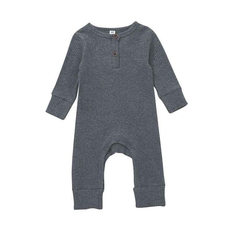 Thorn Tree 15Colors Newborn Infant Baby Boy Girl Knitted Romper Bodysuit Jumpsuit Clothes Outfit