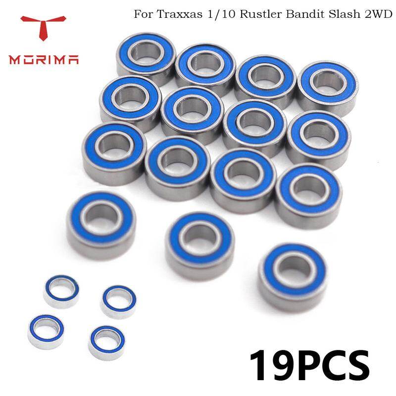19PCS 110 Chrome Steel Ball Bearing Metric Blue Rubber Sealed on Two